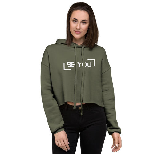 Be You - Crop Hoodie (four color options)