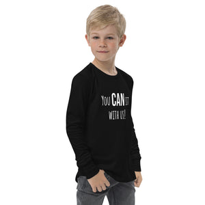 "CAN" Youth long sleeve tee