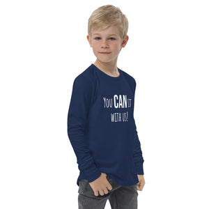 "CAN" Youth long sleeve tee