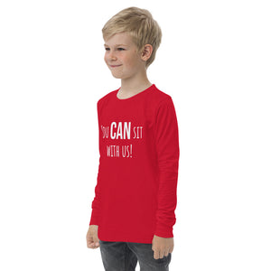 "CAN" Youth long sleeve tee