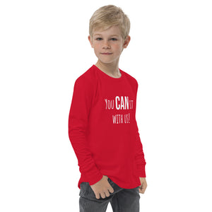 "CAN" Youth long sleeve tee